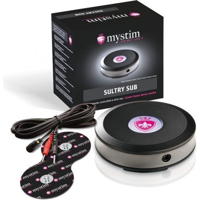 Источник импульсов MYSTIM SULTRY SUB BLACK EDITION для устройства CLUSTER BUSTER 46511 Источник импульсов MYSTIM SULTRY SUB BLACK EDITION для устройства CLUSTER BUSTER 46511