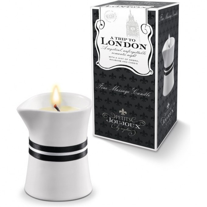 Массажная свеча MYSTIM PETITS JOUJOUX LONDON свежесть (120 гр.) 46725 Массажная свеча MYSTIM PETITS JOUJOUX LONDON свежесть (120 гр.) 46725