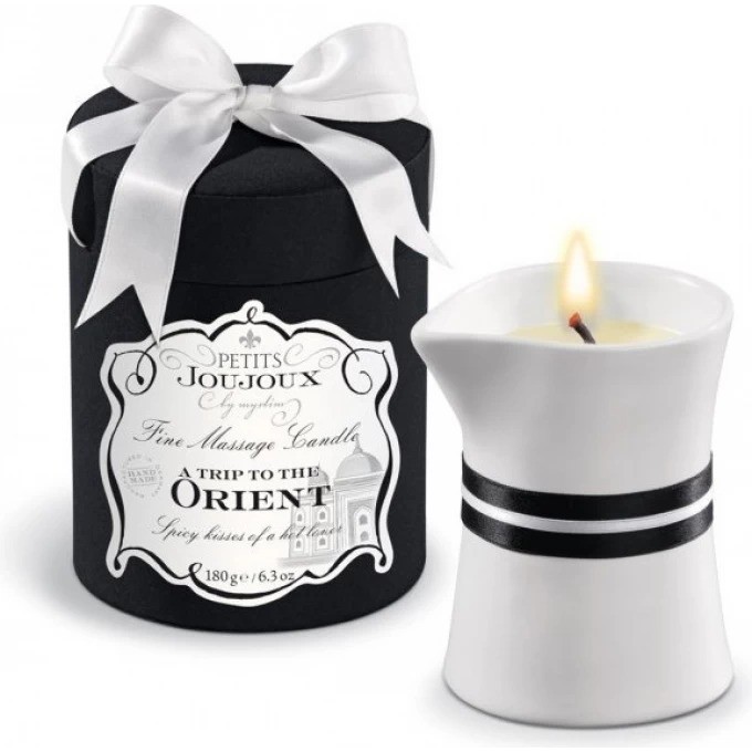 Массажная свеча MYSTIM PETITS JOUJOUX ORIENT гранат и перец (190 гр.) 46704 Массажная свеча MYSTIM PETITS JOUJOUX ORIENT гранат и перец (190 гр.) 46704